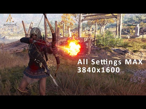 Assassins Creed Odyssey running max settings at 4K on i9 9900K with RTX 3080