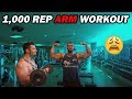 1,000 REP ARM WORKOUT CHALLENGE | *INSANE PUMP*