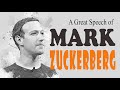 ENGLISH SPEECH | MARK ZUCKERBERG (English Subtitles) | Great English Speeches with Subtitles.