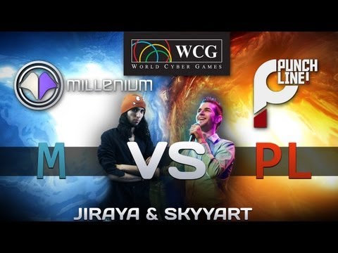 WCG Finale - Millenium vs PunchLine - M vs PL - Game 1 du bo3  - LoL - Skyyart & Jiraya Vidéo FR