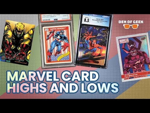 The Highs and Lows of MARVEL TRADING CARDS (90's onward)