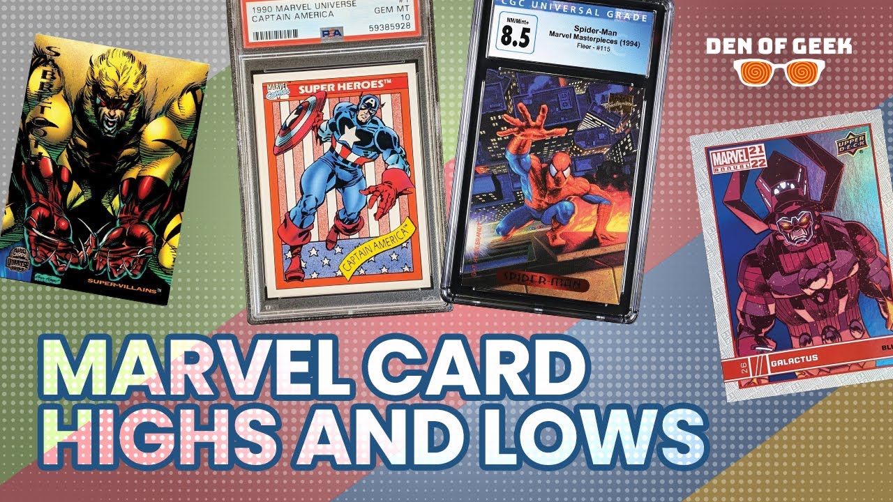 The Highs and Lows of MARVEL TRADING CARDS (90's onward)