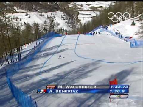 Deneriaz - Alpine Skiing - Men's Downhill - Turin 2006 Winter Olympic Games
