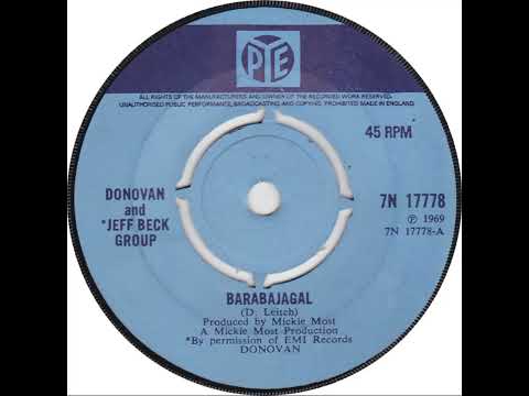 UK New Entry 1969 (137) Donovan & Jeff Beck Group - Barabajagal