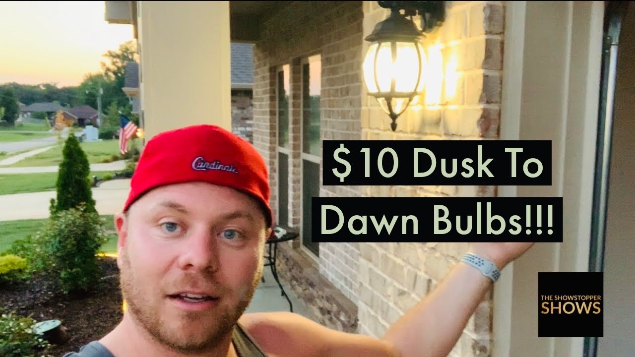 Watch video I Just Bought $10 Dusk To Dawn Bulbs - Do They Work - Must Or Bust Now I Just Bought $10 Dusk To Dawn Bulbs - Do They Work - Must Or Bust
