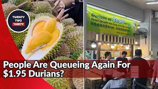 1.95 Durian Sale Returns to Singapore as FairPrice Expands Flash Sale Across 3 Weekends
