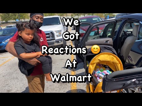 Reborn baby outing reactions at Walmart | Silicone baby | Reborn Dad (fake baby)