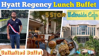 Hyatt Regency Kolkata | WATERSIDE CAFE 😋 Unlimited Lunch Buffet ⭐ Luxury Buffet 
