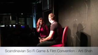 Arti Shah interview Scandinavian Sci Fi Oct 2016 video