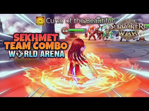 Sekhmet Team Combo in World Arena Ep. 3 - Summoners War