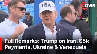 FULL REMARKS: President Trump Talks Iran, Ukraine, AI, Venezuela & United Ireland in Ireland | AC1E
