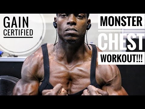Monster Chest Workout!!! Get a Stronger Bench Press!!!