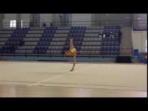 Irene Agostinelli Ceerchio Ginnastica Ritmica Artemisia