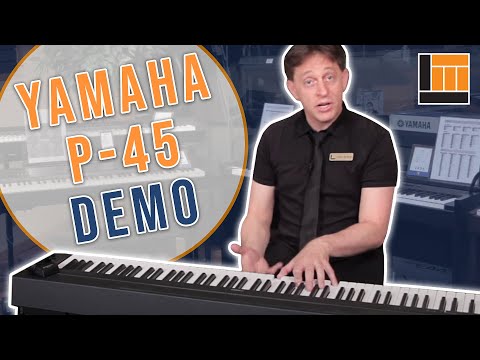 Yamaha P-45 88-Note Digital Piano [Product Demonstration]