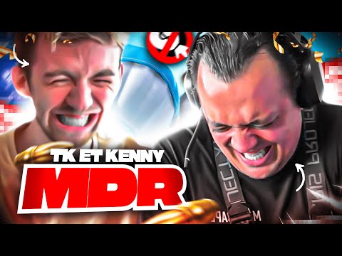 TK ET KENNY MORT DE RIRE A CAUSE DES DONS TROLL💰IL DESINSTALLE FORTNITE 🤯 - BEST OF THEKAIRI78