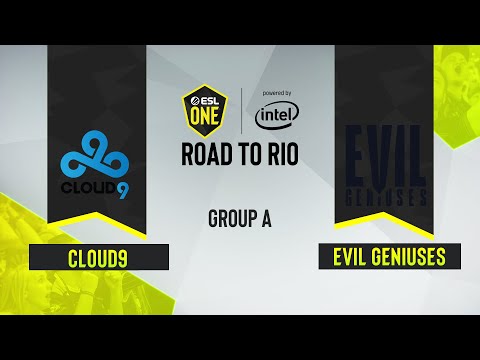 CS:GO - Cloud9 vs. Evil Geniuses [Nuke] Map 2 - ESL One: Road to Rio - Group A - NA