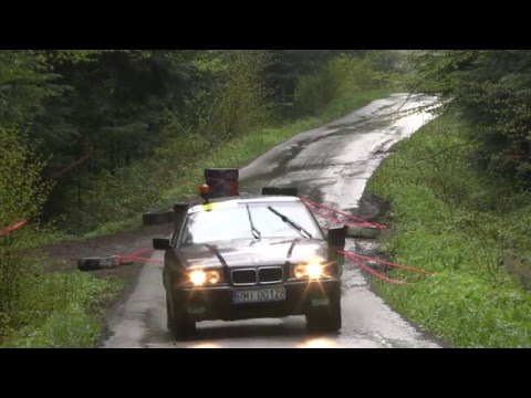 Olbrych Robert / Łukasz Maczuga - BMW E36 - KJS Wiosenny Super OeS Moszczenica 24-04-2016