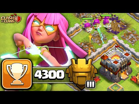 TH11 Trophy Pushing with Super Archers | Clash of Clans