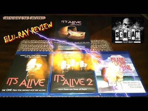 Blu Ray Review: Scream Factory - It's Alive Trilogy