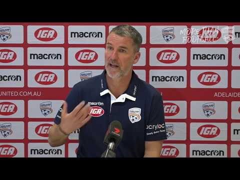Marco Kurz FFA Cup 2018 Round of 32 press conference