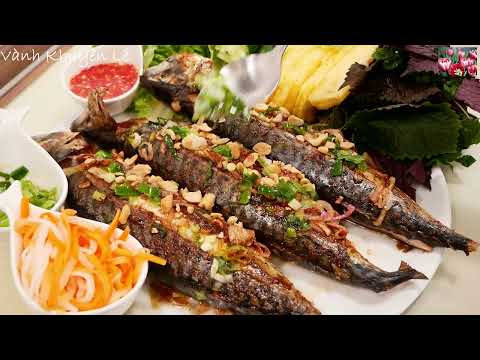 Thơm ngon bổ rẻ Cá Nướng Muối Ớt, Món ăn đãi Tiệc đãi Khách, Cách làm Nước Chấm, Đồ chua Vanh Khuyen