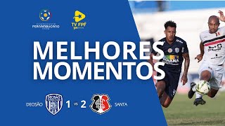 DECISÃO 1X2 SANTA CRUZ | Melhores Momentos - Pernambucano 2026 - Jogo de Ida das Eliminatórias