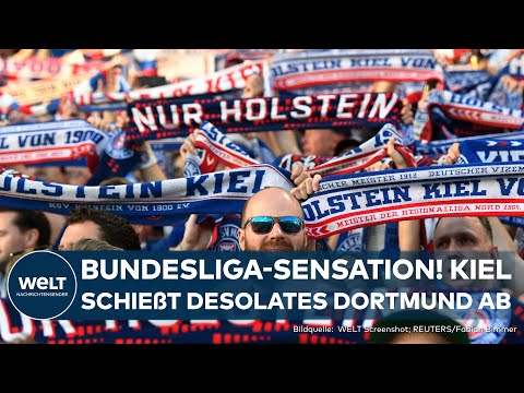 BUNDESLIGA: Fußball-Sensation! Holstein Kiel zerlegt desolates Borussia Dortmund!