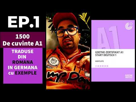 EPISODUL.1 GERMANA PENTRU INCEPATORI - VOCABULAR A1 OBLIGTORIU
