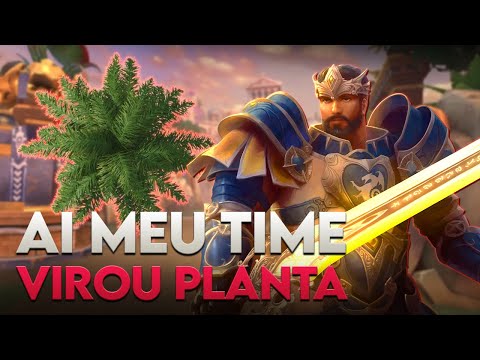 REI ARTHUR SOLO, MEU TIME VIROU PLANTA - ⚡ Smite BR Master Ranked Conquista