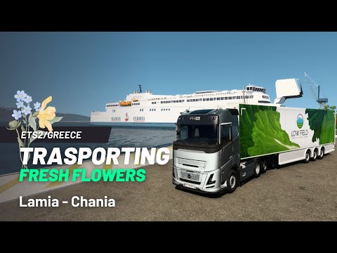 Fresh flowers from Lamia to Chania, Greece | ETS 2