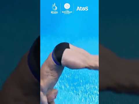 Ross Haslam back with a bang 🥇💥 #krakow2023 #diving #teamgb