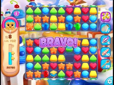 Cookie Jam Blast Level 702 - NO BOOSTERS 🍪 | SKILLGAMING ✔️