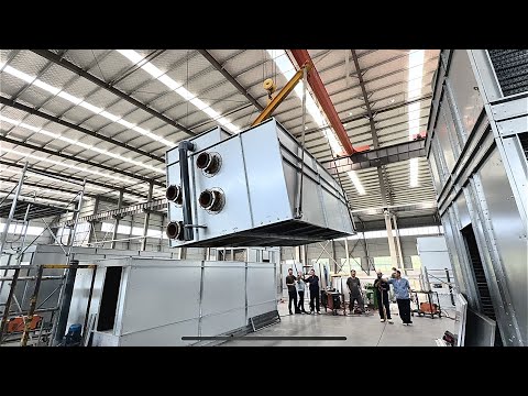 How Chinese Workers Produce Huge Cooling Towers