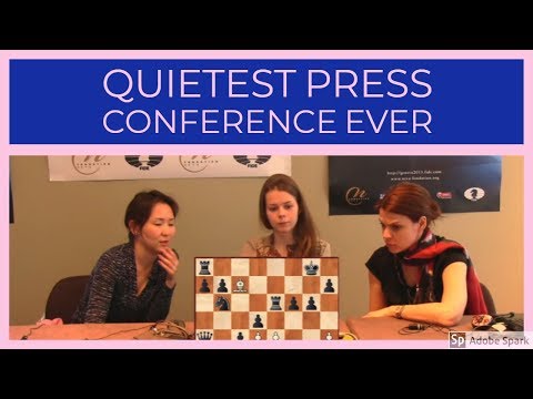 Unintentional ASMR at World Chess Championship Between Mongolian And Russian Women