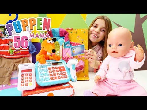 Puppen Mama. Neue Kleider für Rose. Spielzeugvideo für Kinder