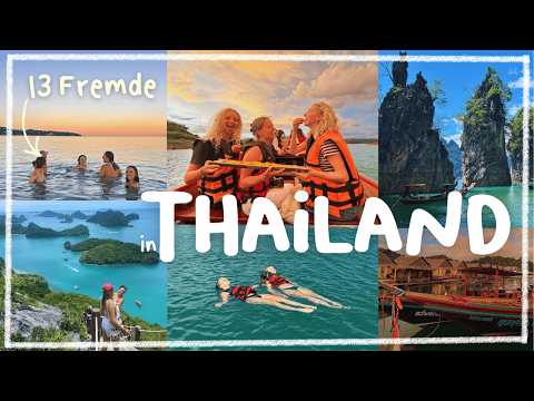 I traveled through Thailand with 13 female spectators 🌺 Jackie Alice