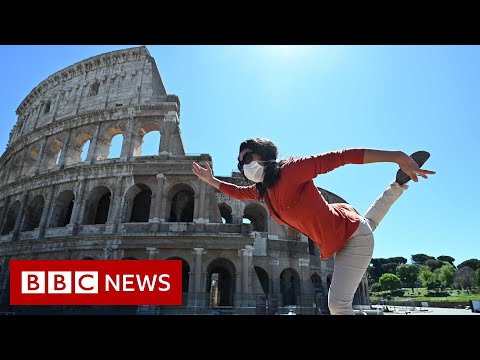 Coronavirus lockdown: different routes back to normal life - BBC News