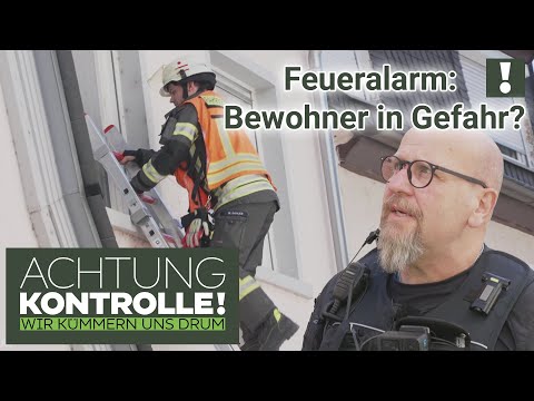FEUERALARM in Rüdesheim! Befindet sich noch jemand im Haus? | Achtung Kontrolle