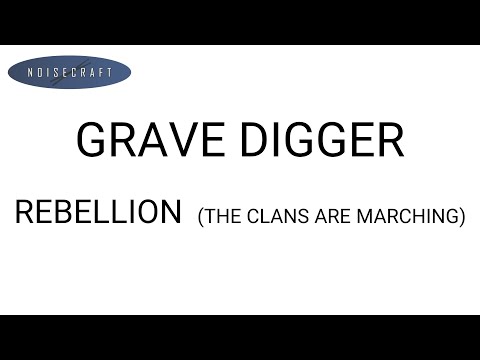 Grave Digger - Rebellion (The Clans are Marching) Drum Score
