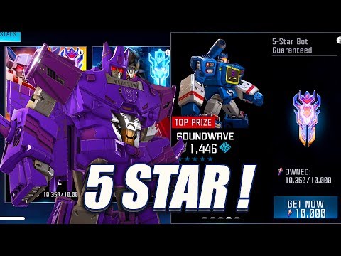 BEST 5 STAR CRYSTAL OPENING! - Transformers: Forged To Fight