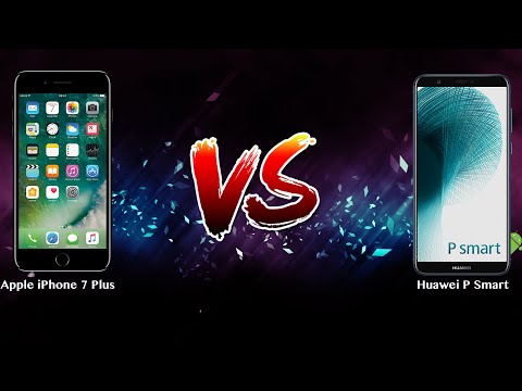 Apple iPhone 7 Plus vs Huawei P Smart   - Phone battle