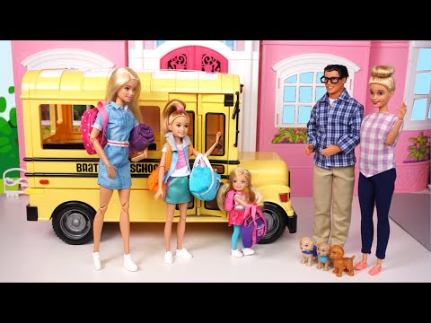 Barbie Dreamhouse Adventures Family  Packing for Summer Camp - Titi Toys