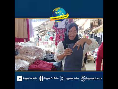 Penjualan Pakaian Sekolah di Lubuk Linggau Mulai Meningkat