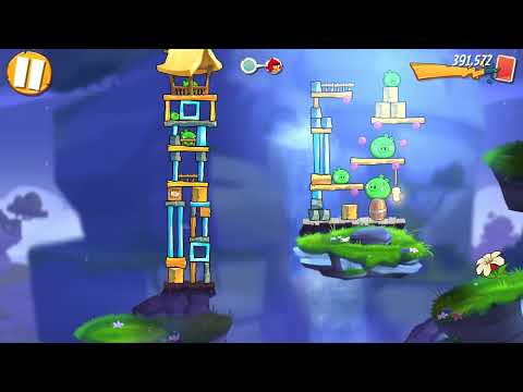 ANGRY BIRDS 2 - LEVEL 14 WALKTHROUGH - 3 STARS ⭐⭐⭐ / COBALT PLATEAU FATHERLY HILLS