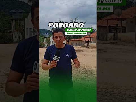 Esse é o povoado Centro do Pedrão, localizado na zona rural do município de Brejo de Areia-MA