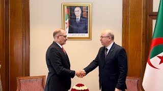 الوزير الأول يستقبل رئيس المحكمة الاتحادية العليا لجمهورية العراق