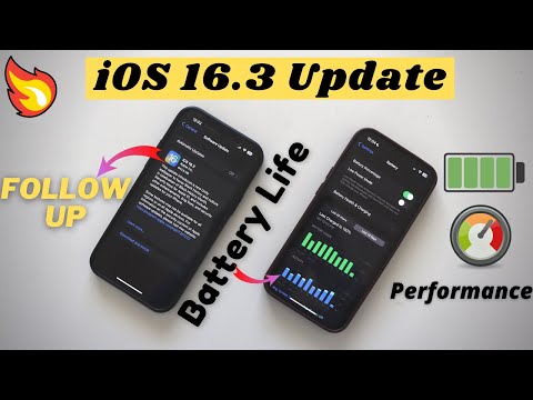 iOS 16.3 Update - Battery Life & Performance Review !