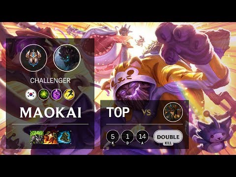 Maokai Top vs Cassiopeia - KR Challenger Patch 10.4