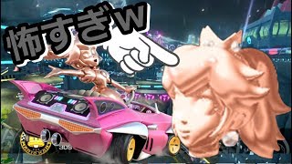 ピンクゴールドピーチ怖すぎない？ - マリオカート８デラックス 実況 -