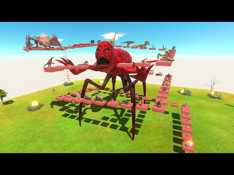 Deadly FPS Parkour Around Titanus Red - Animal Revolt Battle Simulator